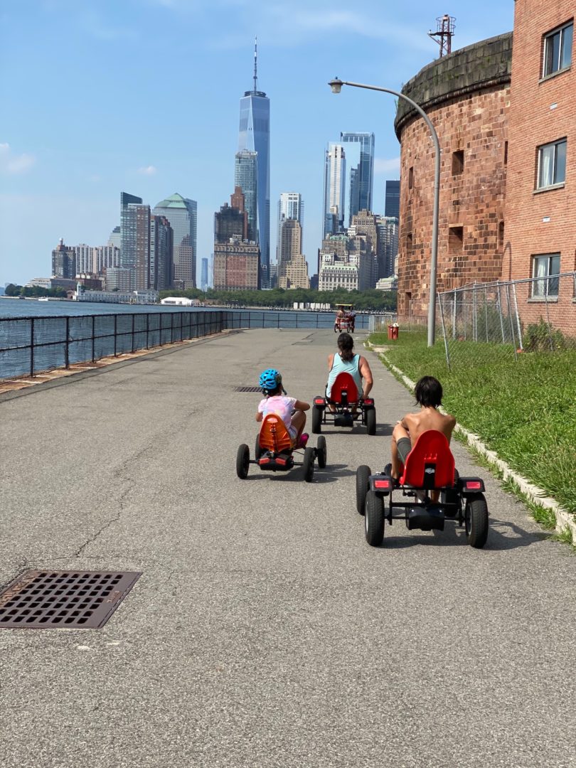 governors island bike rental free